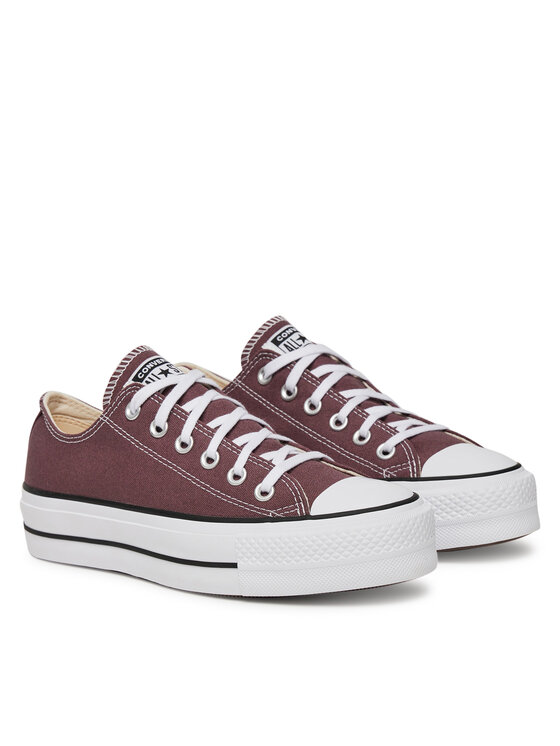Converse Converse Trampki Chuck Taylor All Star Lift Platform A10647C Bordowy