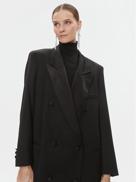 BOSS Boss Преходно палто Caleco 50504515 Черен Regular Fit