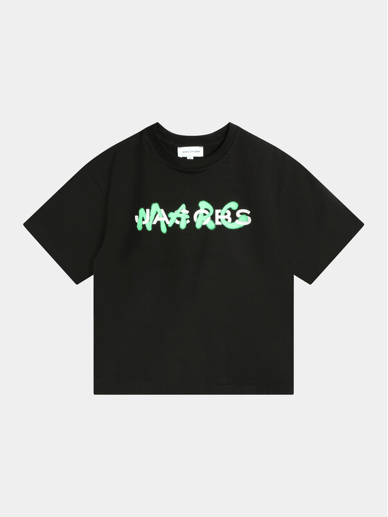 Marc Jacobs Marc Jacobs Тишърт W60212 S Черен Regular Fit