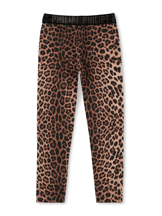 PHILIPP PLEIN PHILIPP PLEIN Legginsy 1687 Brązowy