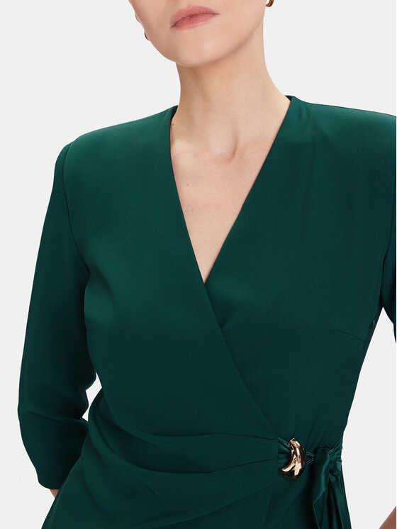 Rinascimento Rinascimento Коктейльна сукня CFC0020095002 Зелений Regular Fit