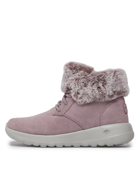 Skechers Skechers Polokozačky On-The-Go Joy Plush Dreams 144042/LAV Fialová
