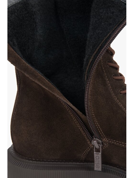 Estro Estro Botki ER00118117 Brązowy