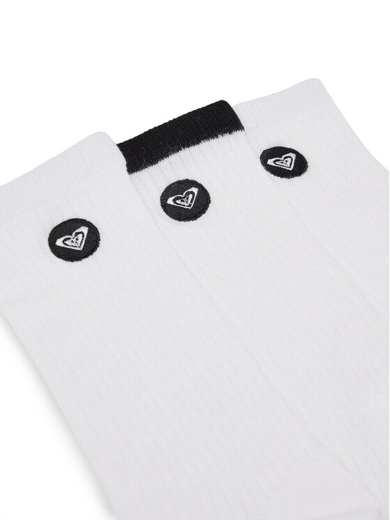 Roxy Roxy Довгі шкарпетки AS_ROXY_02W_AW26 (3-PACK) Білий