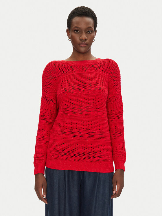 Női Sweater Morgan, Méret: S, Piros, 251-MLOVE M