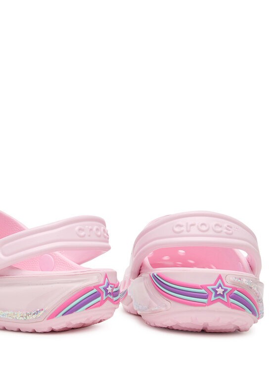 Crocs Crocs Šlepetės Star Sparkle Shaker Clog 211609 Rožinė