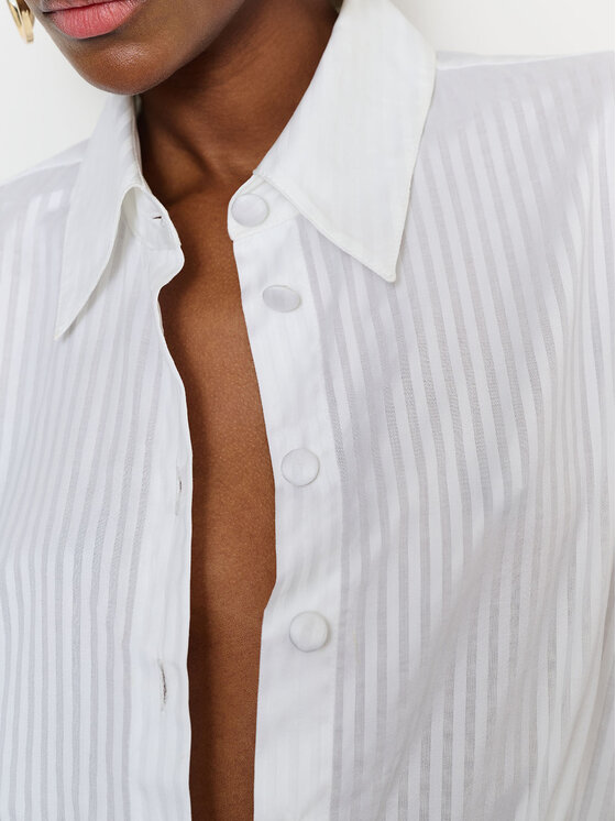 La Mania La Mania Camicia LUCA Bianco Classic Fit