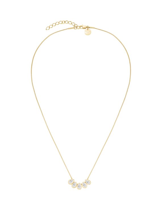 Rosefield Rosefield Naszyjnik Playful Diamonds Złoty