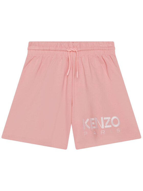 Kenzo Kids Kenzo Kids Шорти з тканини K14253 S Рожевий Regular Fit