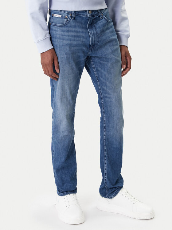 Calvin Klein Jeans Blugi LV04RE784G Albastru Skinny Fit
