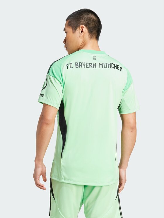 adidas adidas Koszulka techniczna FC Bayern 25/26 Goalkeeper Jersey Zielony Slim Fit