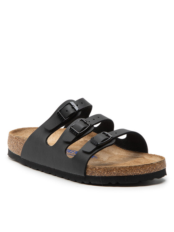 Birkenstock Birkenstock Nazouváky Florida 53013 Černá