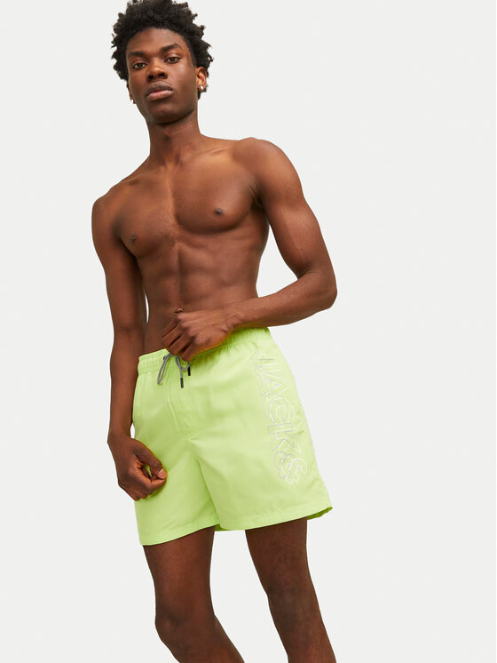 Jack & Jones Jack & Jones Σορτς κολύμβησης Fiji 12253118 Πράσινο Regular Fit