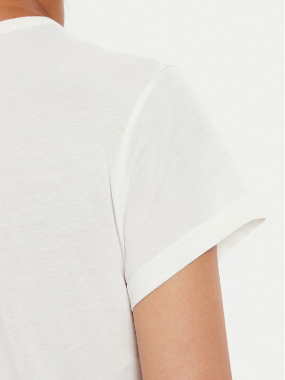 Gant Gant T-krekls Script Graphic 4200482 Balts Regular Fit