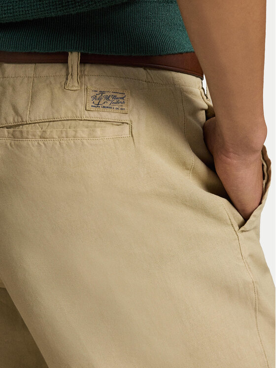 Polo Ralph Lauren Polo Ralph Lauren Šortky z materiálu 710741375024 Béžová Regular Fit