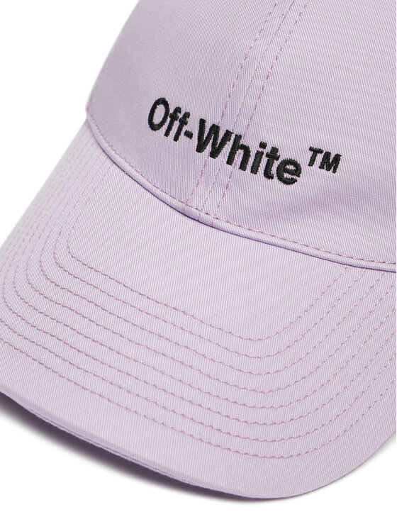 Off-White Off-White Czapka z daszkiem OWLB026F22FAB0033610 Fioletowy