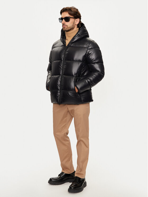 Save The Duck Save The Duck Μπουφάν χειμωνιάτικο D31280M LUCK19 Μαύρο Regular Fit