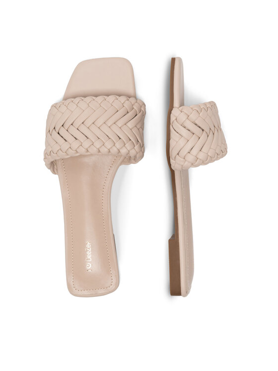DeeZee DeeZee Pantoletten Don't Stop Me KL-E82022-19 Beige