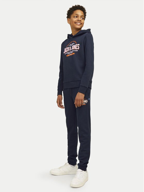 Jack&Jones Junior Jack&Jones Junior Donji dio trenerke Logo 12258850 Tamnoplava Slim Fit