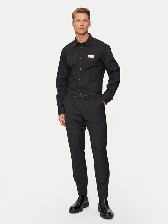 Versace Jeans Couture Versace Jeans Couture Koszula 77GALYR1 Czarny Regular Fit