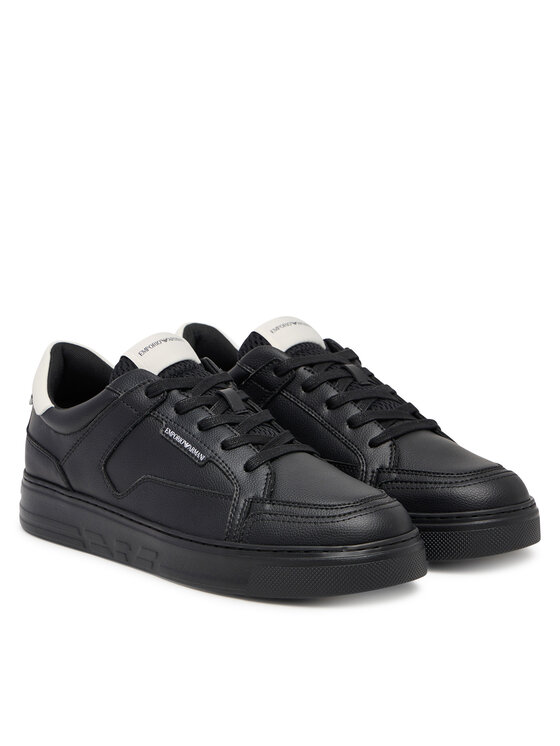 Emporio Armani Emporio Armani Tenisice EM003702 AF19573 MC024 Crna