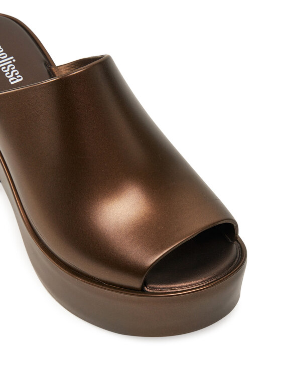 Melissa Melissa Šľapky Melissa Mule Hype Metallic Ad 36497 Hnedá