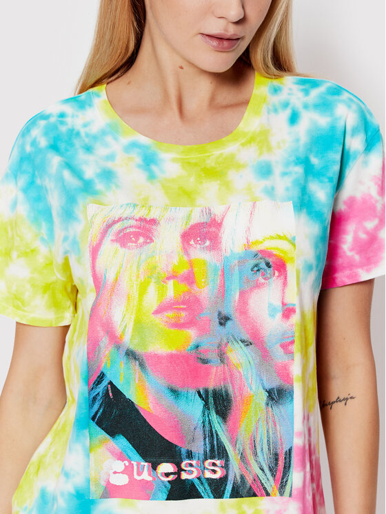 T-shirt W2GI55 K9RM1 Multicolore Regular Fit