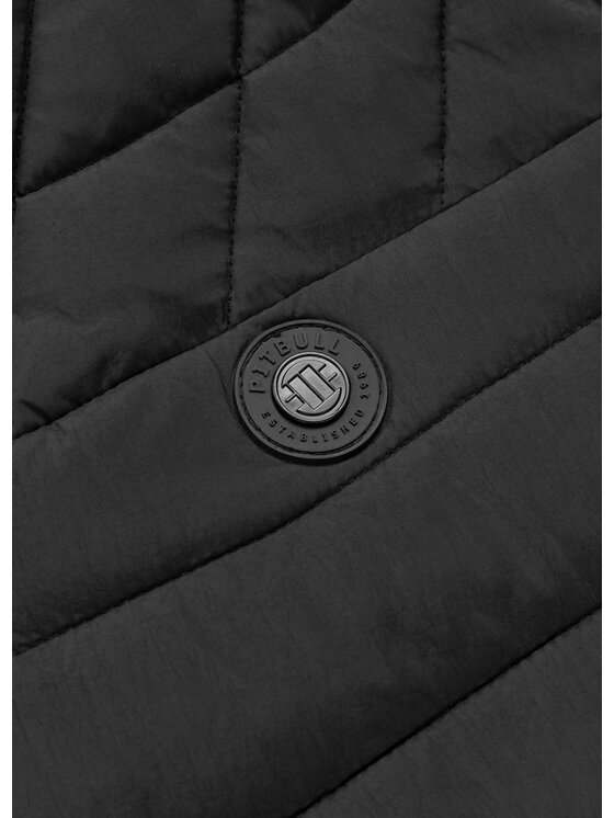 PITBULL PITBULL Bezrękawnik NAYLOR Czarny Regular Fit