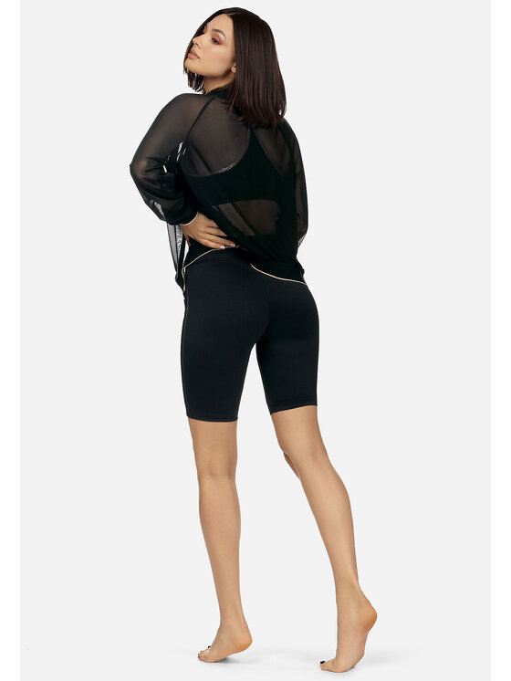 Feba Feba Szorty sportowe LG02 Czarny Regular Fit