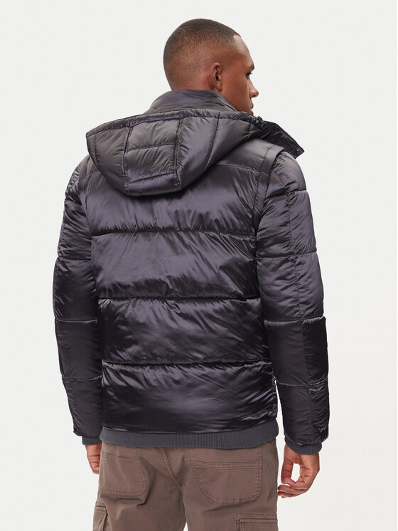 Guess Guess Winterjacke M5BL2L WGZF2 Grau Regular Fit