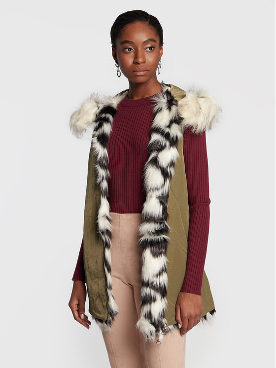 Guess Guess Parka Lena W2BL32 WEWG0 Grün Regular Fit