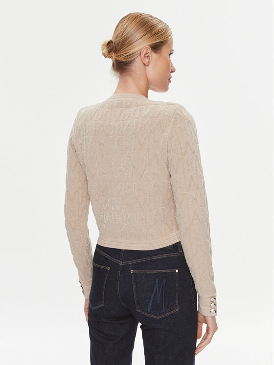 Guess Guess Strickjacke 4RGR00 5661Z Beige Regular Fit