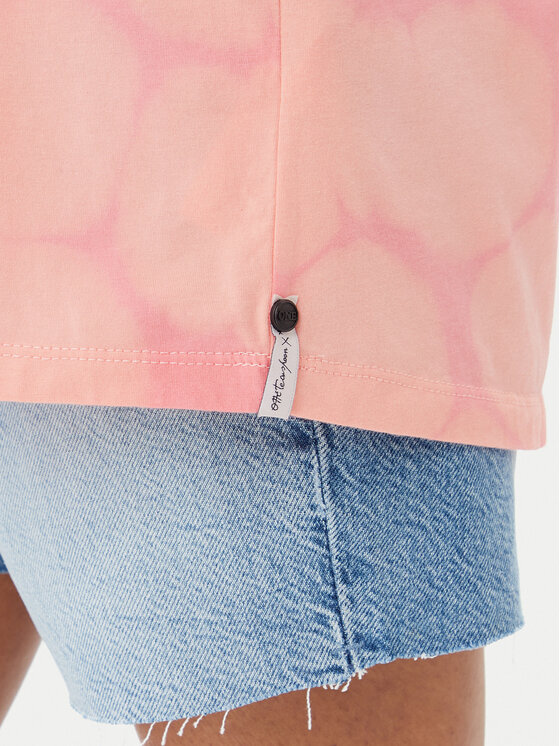 One Teaspoon One Teaspoon Marškinėliai Love Sweat 26918 Rožinė Relaxed Fit