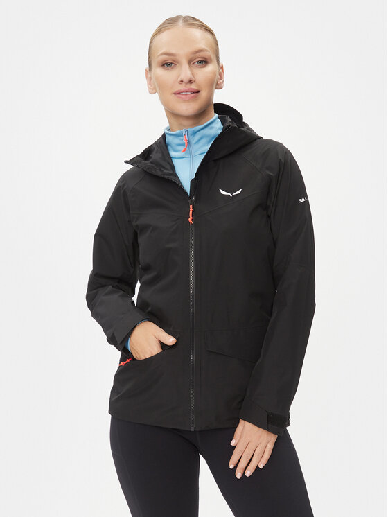Salewa Salewa Outdoorová bunda Puez GTX 2L 28506 Černá Regular Fit