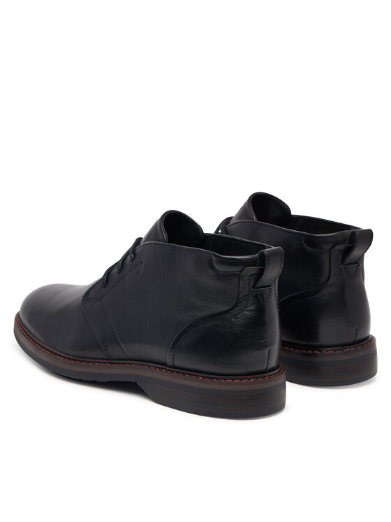 Clarks Clarks Schnürschuhe Aldwin2 Chukka 26329522 Schwarz