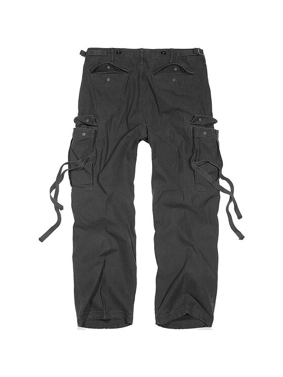 Brandit Brandit Spodnie cargo 1001.2.4XL Czarny Loose Fit