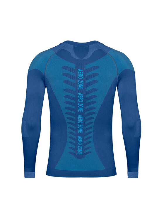 Alpinus Alpinus Bielizna termoaktywna górna Tactical Base Layer Niebieski