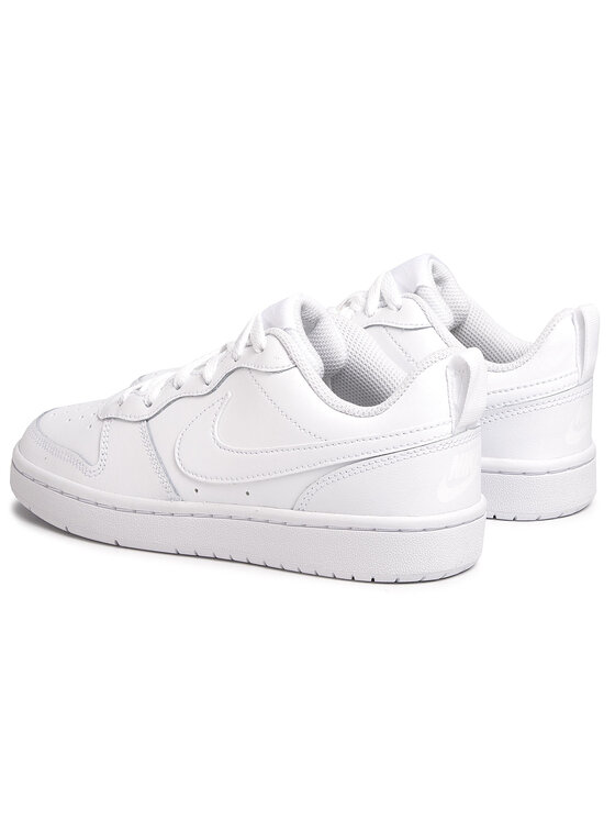 Nike Nike Laisvalaikio batai Court Borough Low 2 (GS) BQ5448 100 Balta