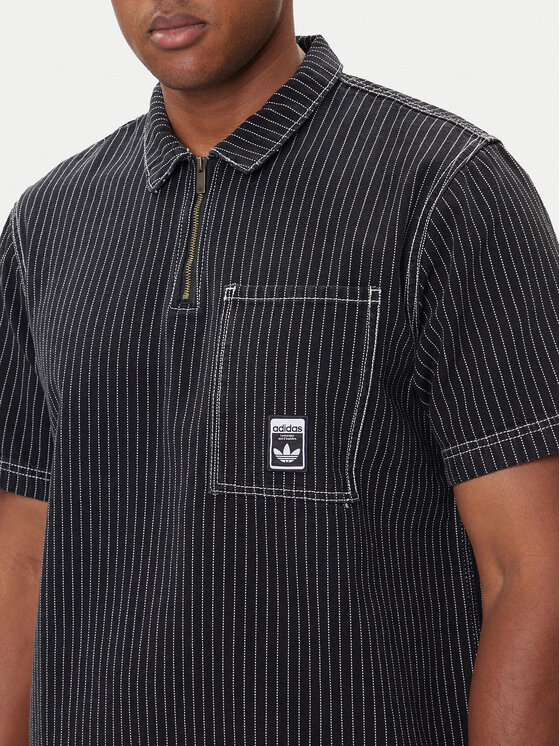 adidas adidas Polo Wabash JW0171 Crna Loose Fit