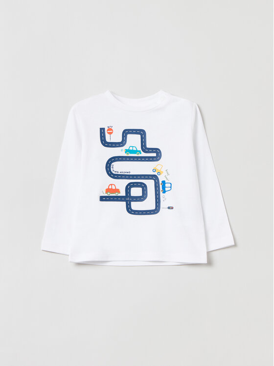 OVS OVS Bluse 1827299 Écru Regular Fit
