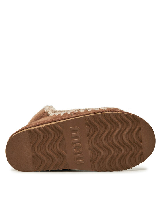 Mou Mou Čizme za snijeg Eskimo Scoubidoo Lace FW101124A Smeđa