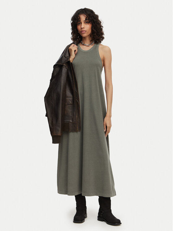 G-Star Raw G-Star Raw Φόρεμα καλοκαιρινό D28944-B059 Ανοιχτό πράσινο Regular Fit