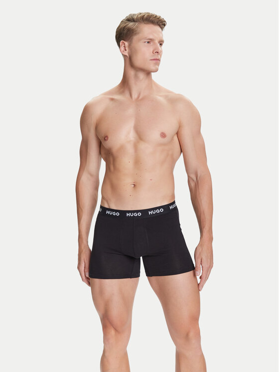 HUGO HUGO Set di 3 boxer 50532613 Nero