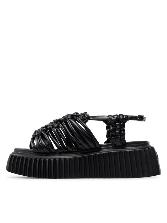 AGL AGL Σανδάλια Alice Flatform D642072PQKE1581013 Μαύρο