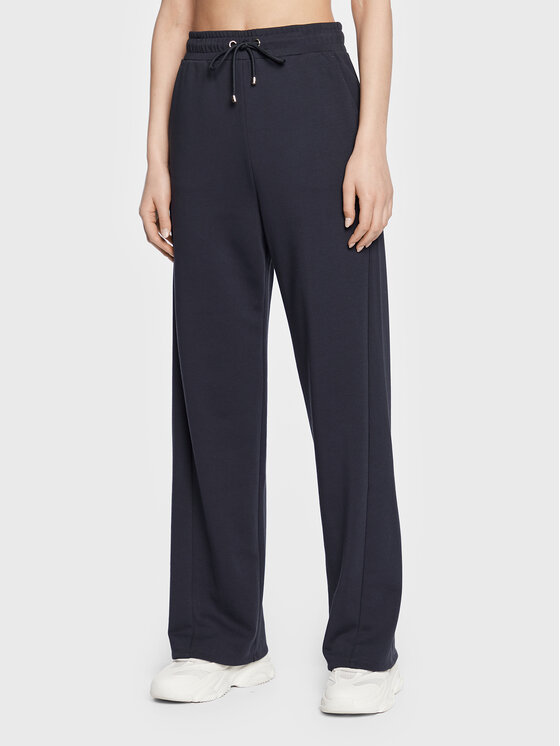Max Mara Leisure Jogginghose Ultra 23378104 Dunkelblau Relaxed Fit