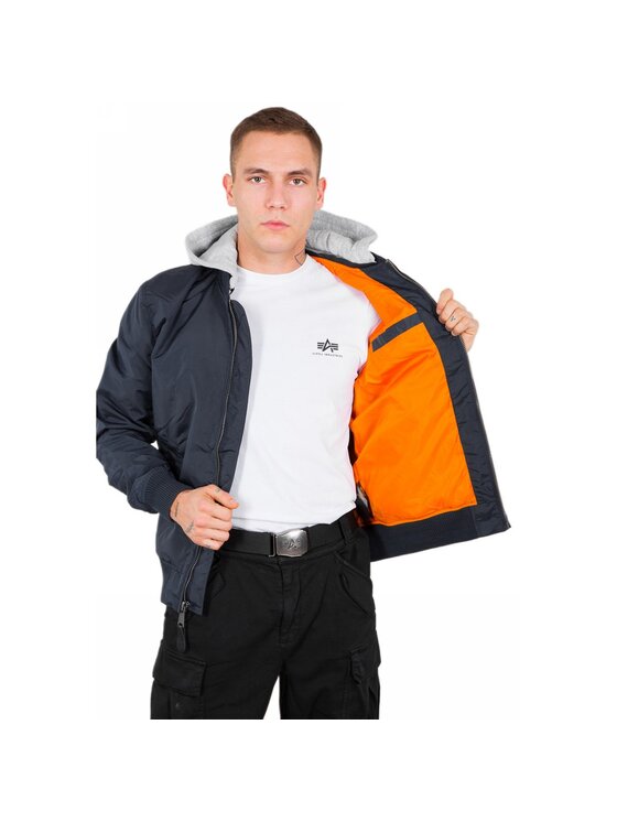 Alpha Industries Alpha Industries Bundy bomber AI.196108-07 Tmavomodrá Core Fit