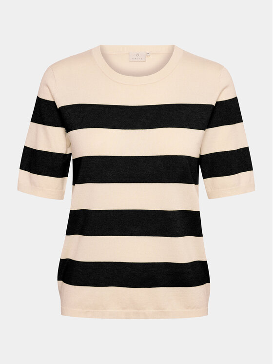 Kaffe Kaffe Pulover Lizza 10508410 Negru Regular Fit