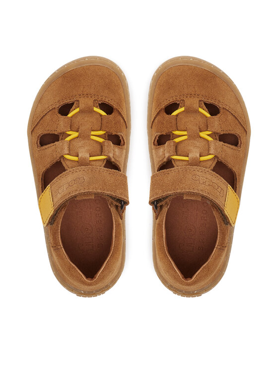 Froddo Froddo Sandały Barefoot Elastic Sandal G3150262-3 S Brązowy