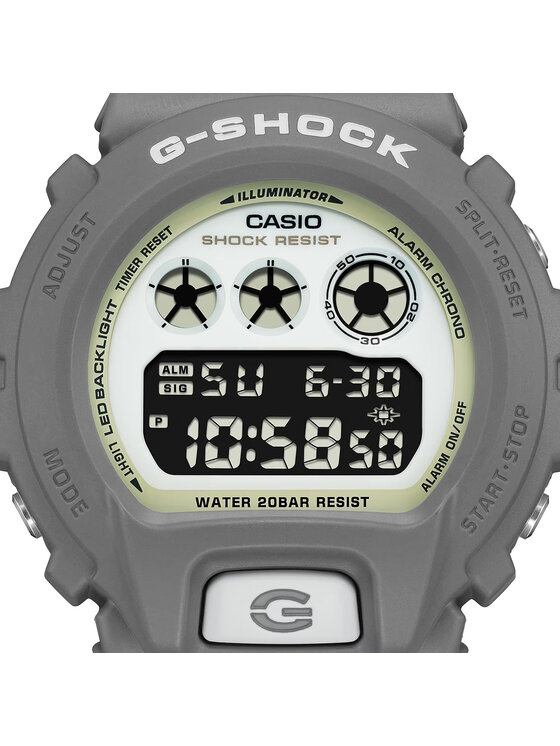 Casio Casio Zegarek DW-6900HD-8ER Szary