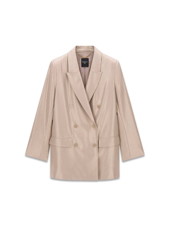 Guess Guess Marynarka 180074 Beżowy Classic Fit